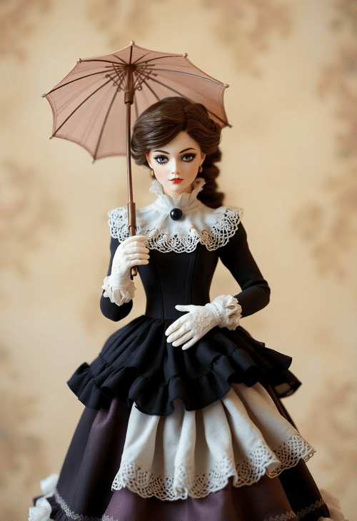 Victorian Vibes: Stepping Back in Vintage Doll Couture