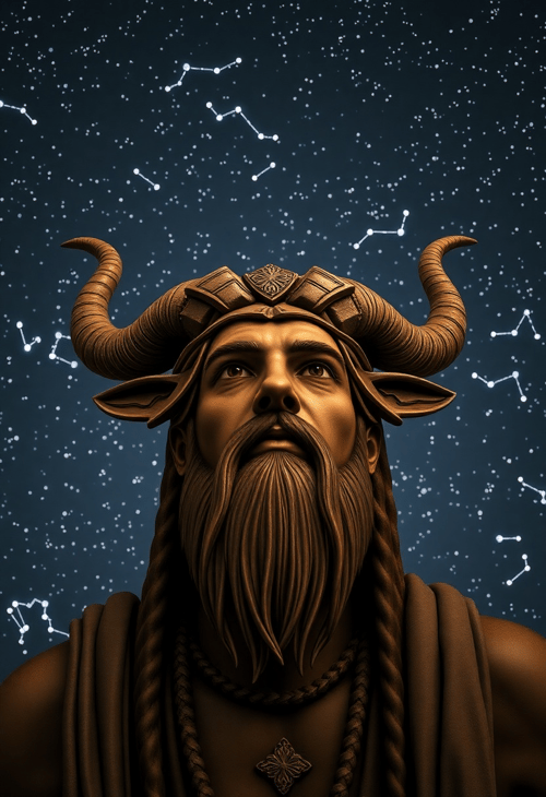 Celestial Taurus: Guardian of the Night