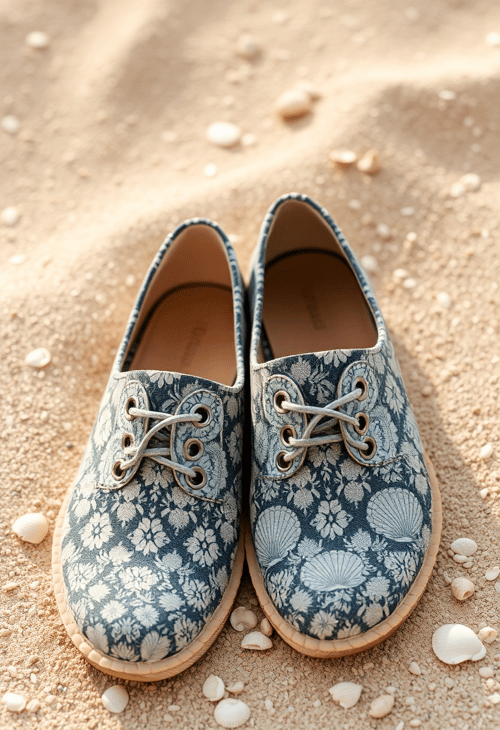 Seashell Dreams: Beach-Inspired Soles