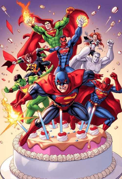 Superhero Birthday Exploit