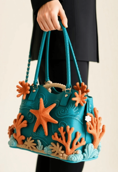 Aquatic Allure: The Marine-Themed Handbag