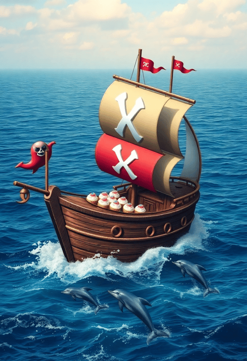 Pirate Party on the High Seas
