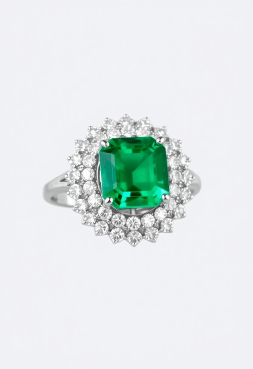 Emerald Elegance: An Exquisite Ring Design