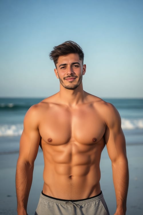 Create Toned Fitness Body on Photo