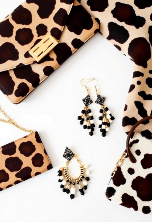 Cow Print Accessories in Focus