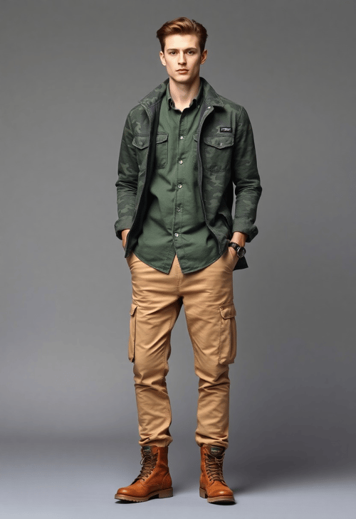 Street Safari: Camouflage and Earthy Tones Unite