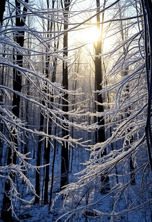 Magic of the Ice Forest