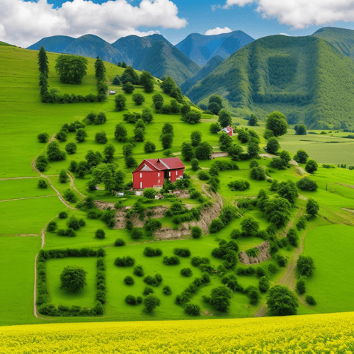 QR Code to Mountain Farmhouse