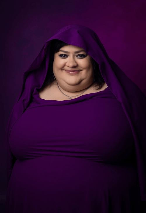 Mystic Allure: Purple Passion