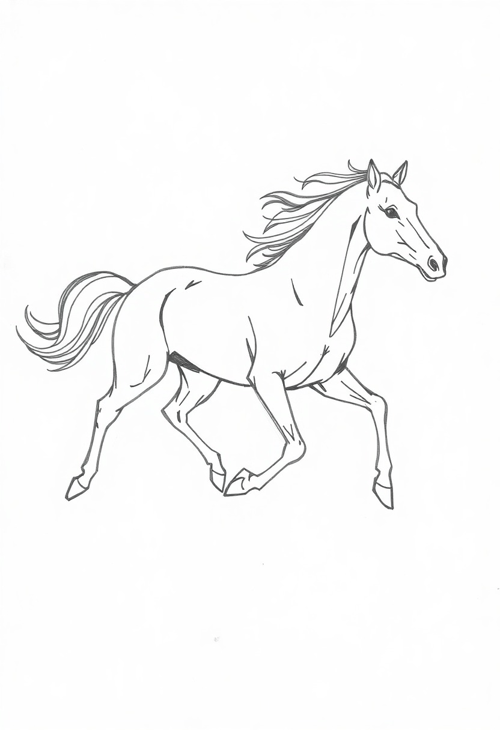 Graceful Horse
