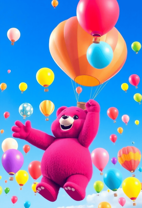 Bubbly Bear's Balloon Bonanza