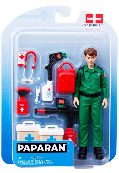 Courageous Paramedic Action Figure