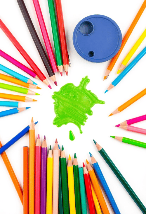 Pencil Box Delight: A Burst of Colorful Creativity