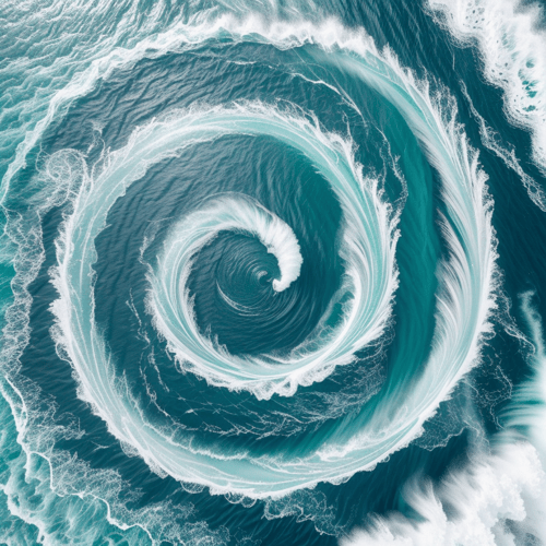 Ocean Whirlpool Illusion