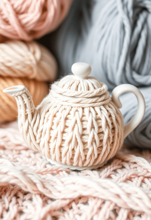 Cozy Yarn Teapot: A Warm Hug in Yarn Form