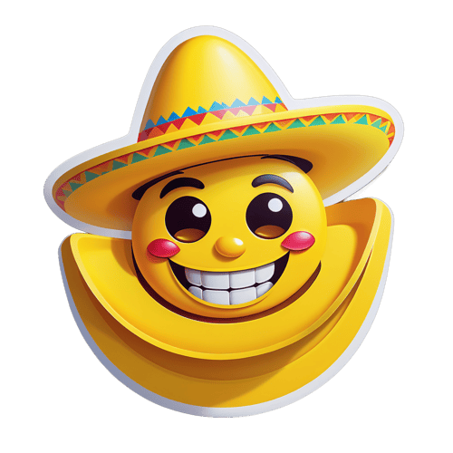 Emoji with Sombrero Hat 