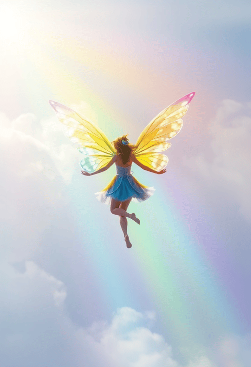 The Rainbow Spectrum: A Fairy's Dance through Colors