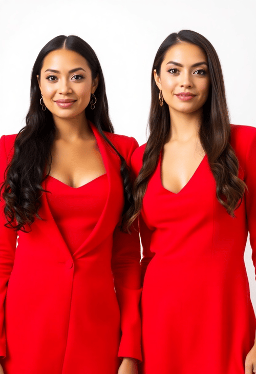 Twins Aligned: Symmetry in Red