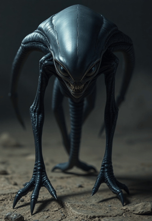 Terrifying Alien from the Depths of Space
