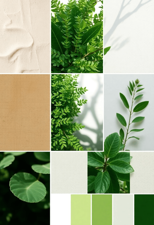 Nature's Embrace: An Organic Moodboard Experience