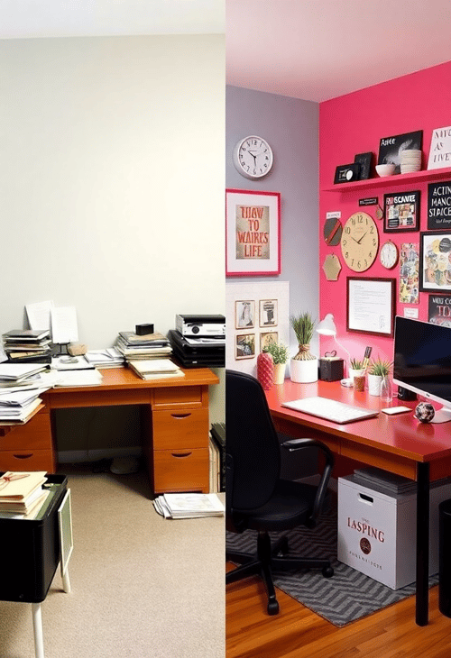 Dull Desk to Creative Workspace