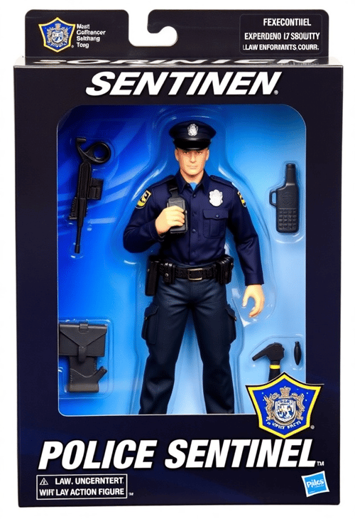 Police Sentinel: The Protector Action Figure