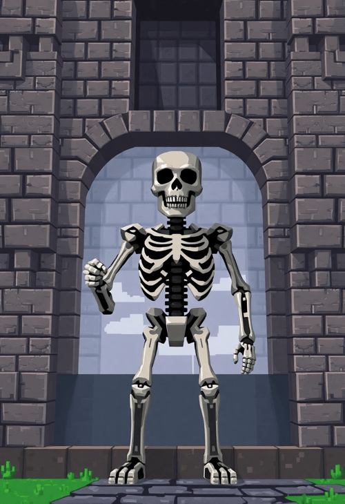 Skeleton Castle Guardian in Minecraft