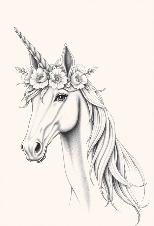 Crowned Unicorn Majesty