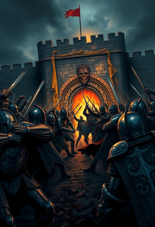Medieval Zombies Storming the Castle