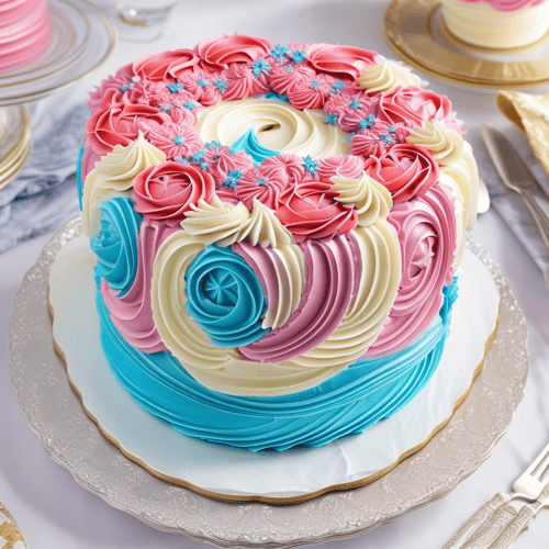 Cake Spiral AI Art