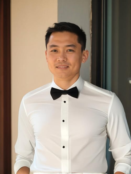 Add a Bow Tie to Photo