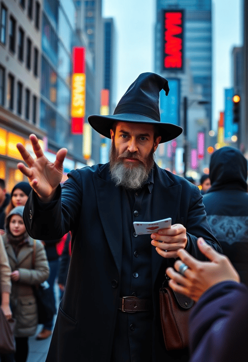 Street Magician Wizard