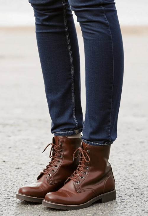 Vintage Leather Boots with Modern Upgrades