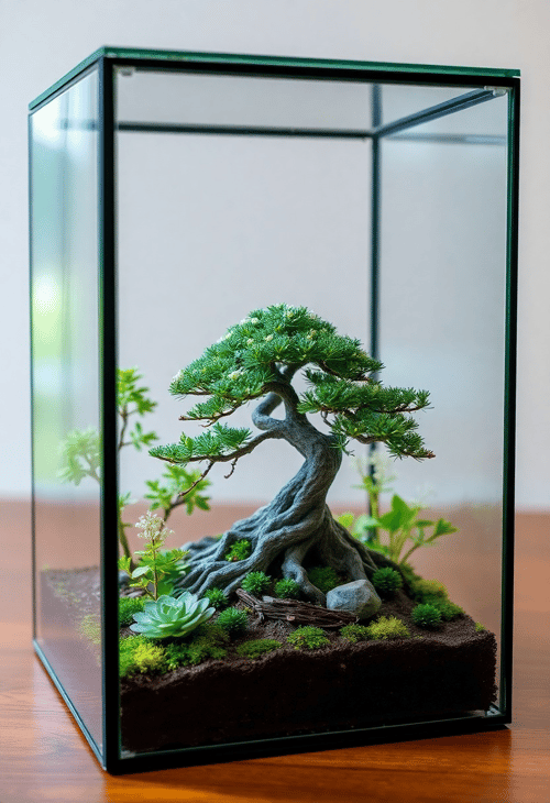 Enchanted Forest: The Bonsai Terrarium