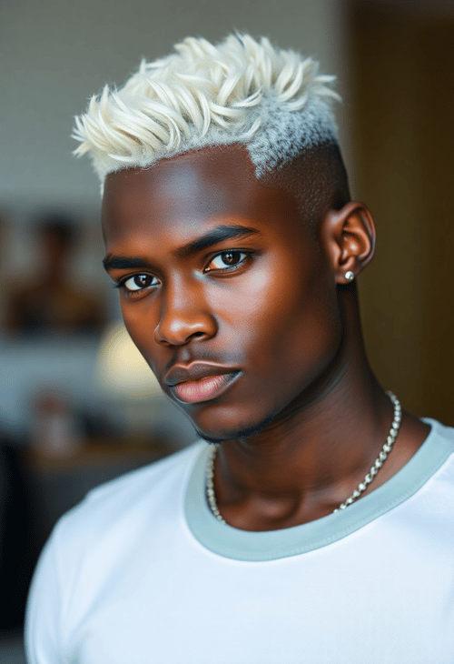 Platinum Perfection: A Modern Twist