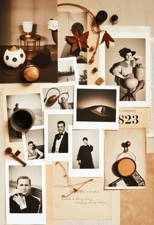 Vintage Charm: A Nostalgic Moodboard Journey