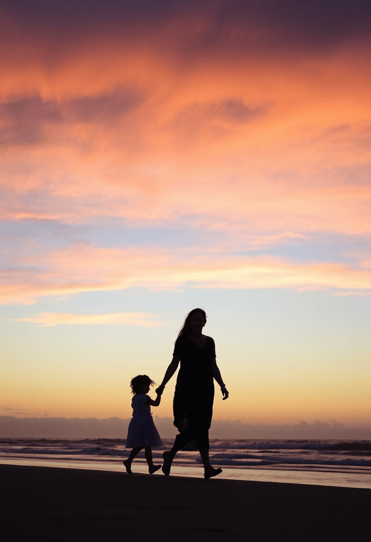 Sunset Stroll: A Mother's Day Walk