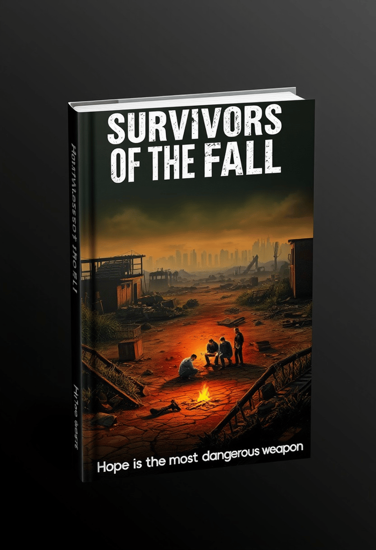 Post Apocalyptic Book Cover Design