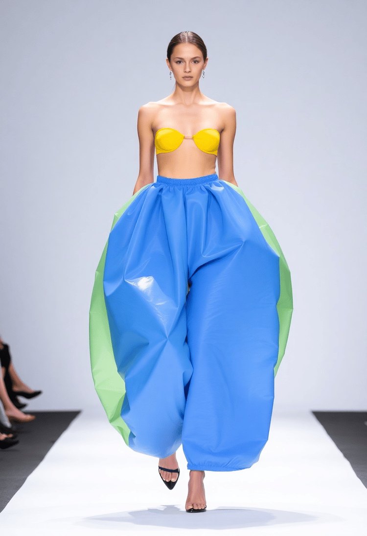 Giant Inflatable Parachute Pants: Taking Baggy to New Heights