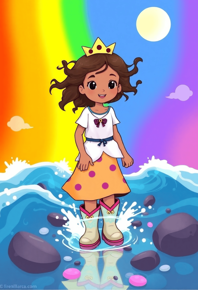 Princess Puddleboots in the Land of Everlasting Rainbows