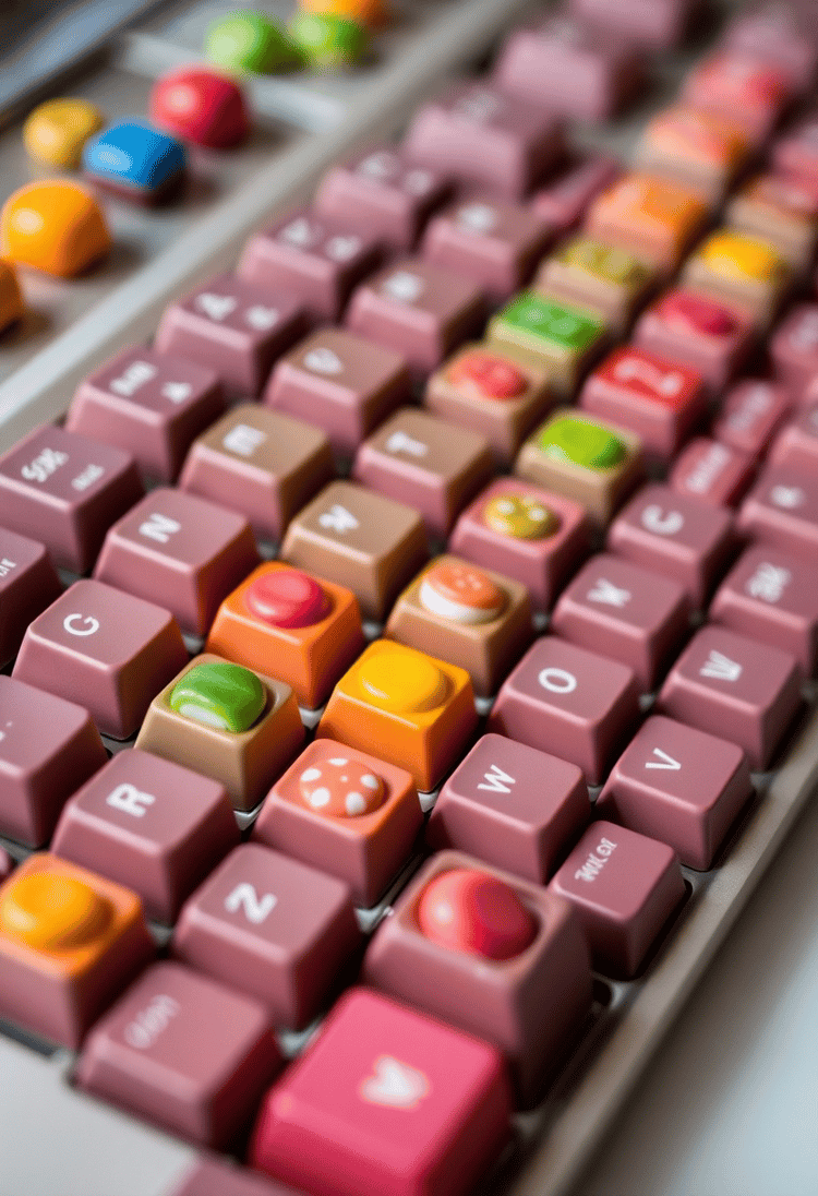 Sweet Success: Candy Keyboard