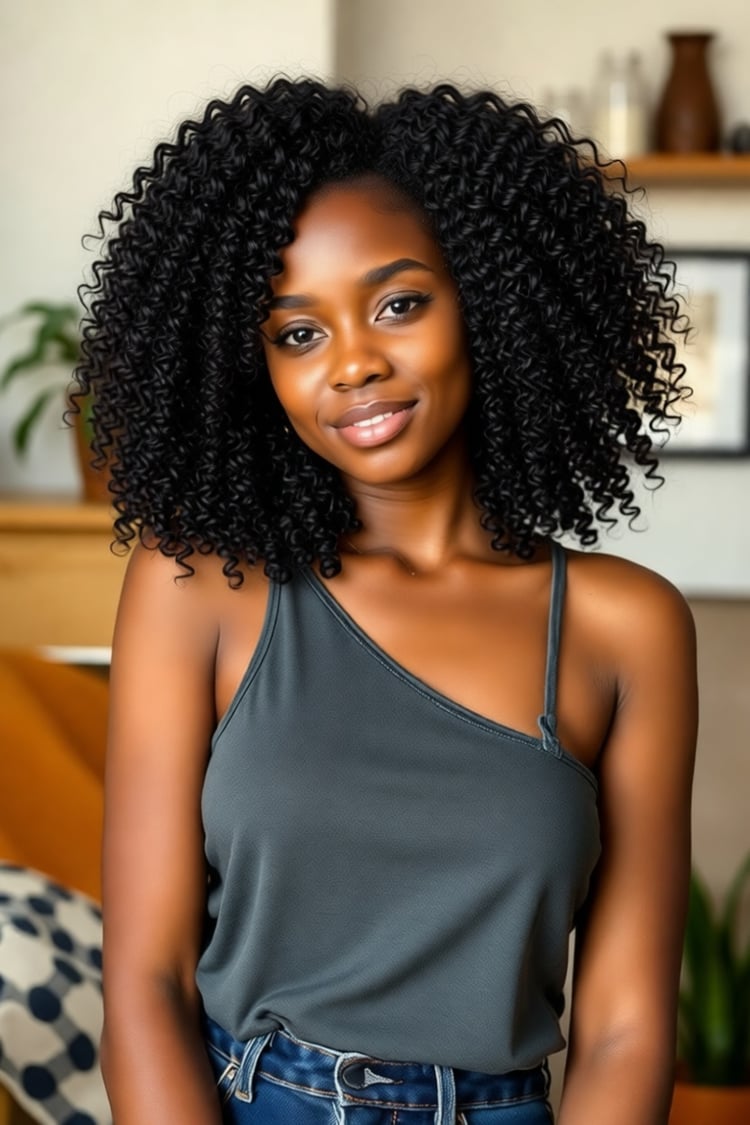 Make Hair Curly on Photo