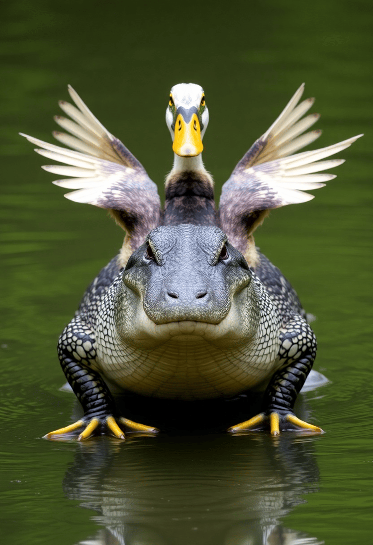 Crocoduck: Quacks with a Bite