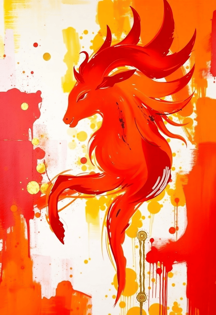 The Bold Colors of Aries