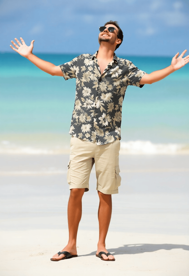 Tropical Vibes: Casual and Breezy