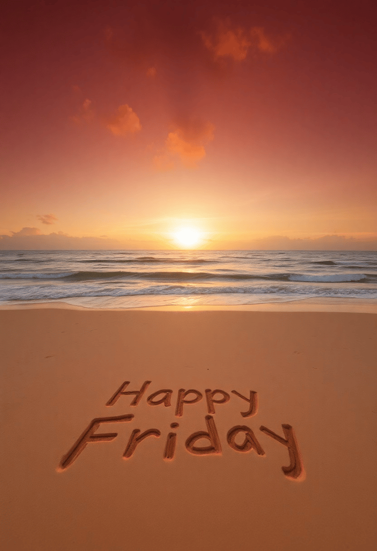 Sunset Serenity - It's Friday