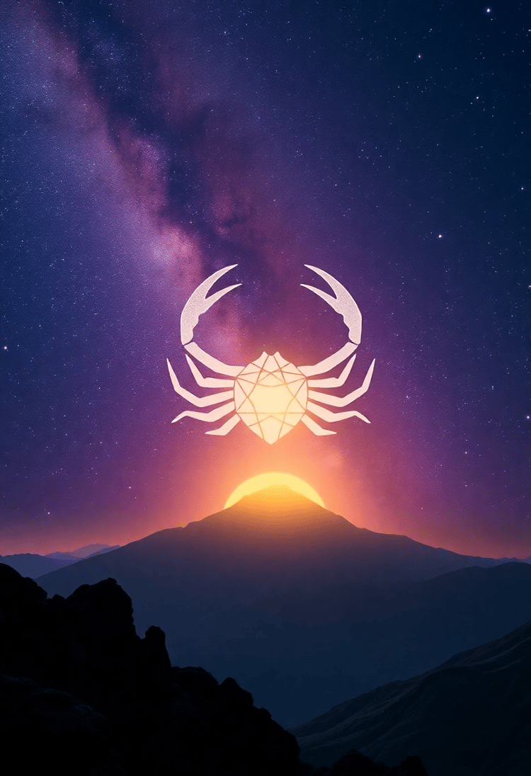 Celestial Scorpio Above the Horizon