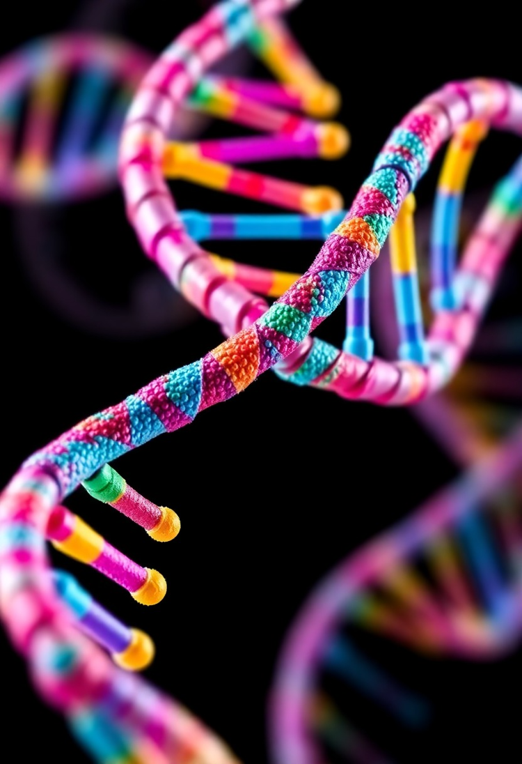 3D Molecular Structure of DNA
