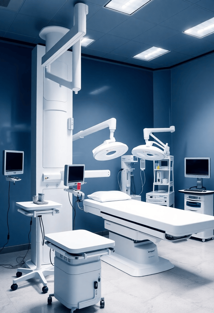 Advanced Medical Room with State-of-the-Art Equipment