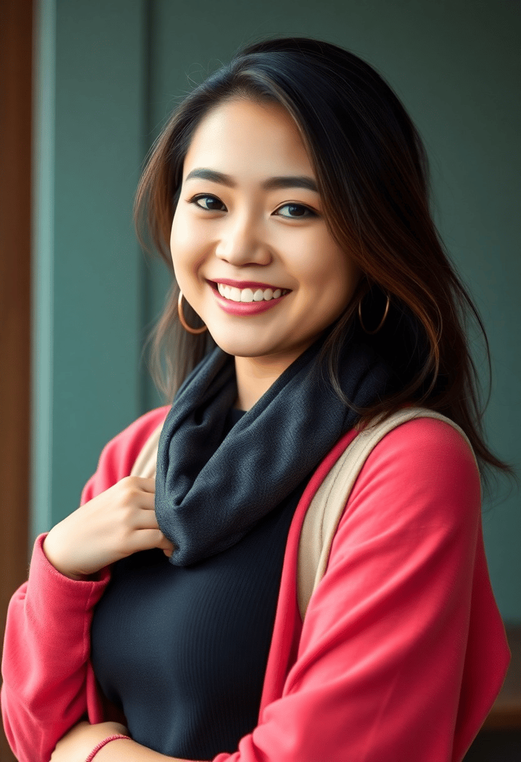 Casual Elegance: Philippines Model in Daywear